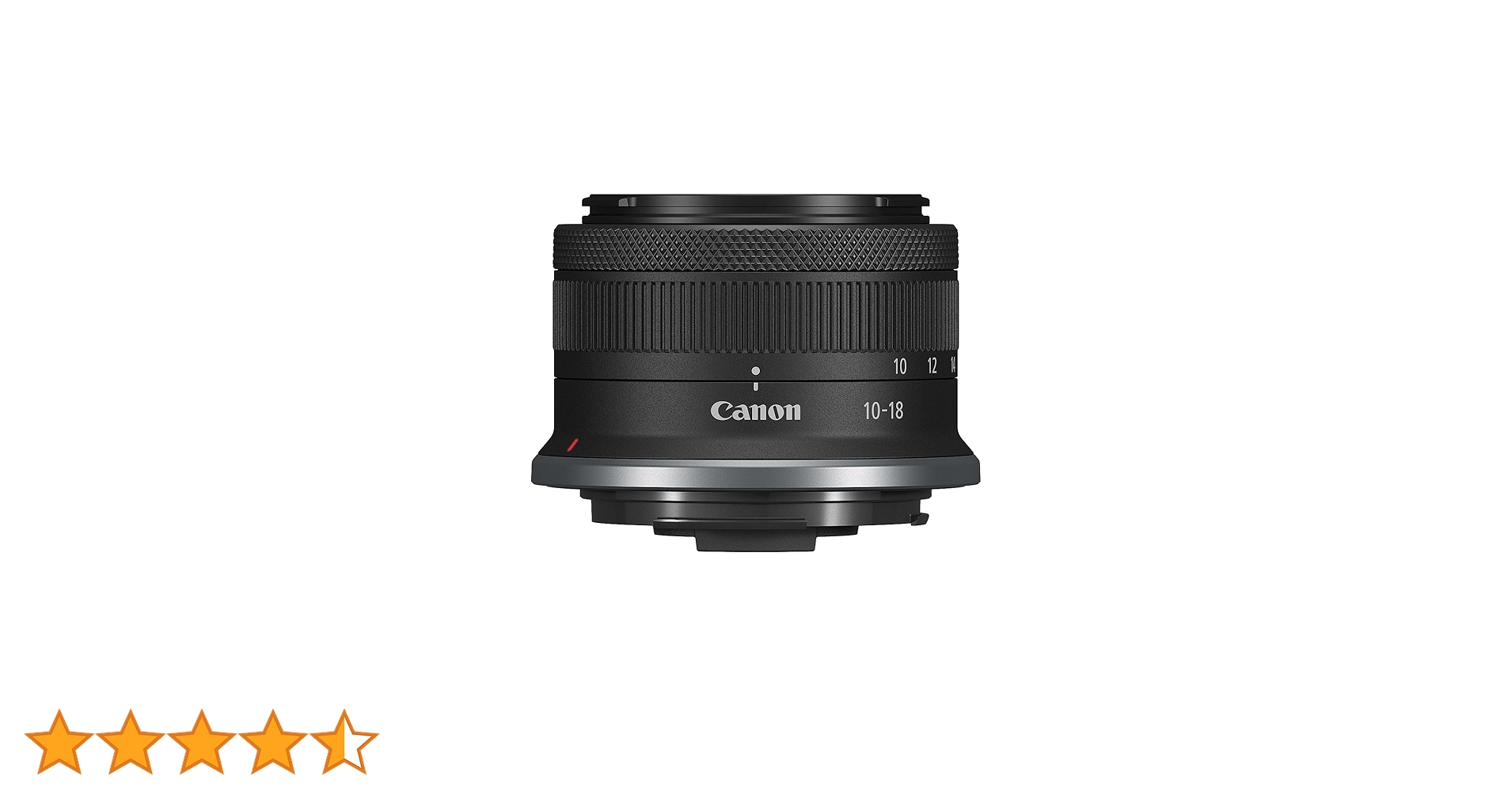 Canon RF-S10-18 mm F4.5-6.3 é uma lente de zoom ultra grande